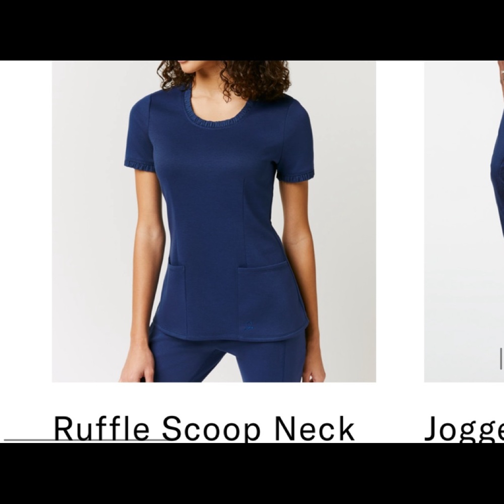 Jaanuu Navy Scrub Set